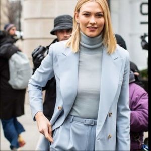 J. Crew Light Blue Turtleneck Sweater